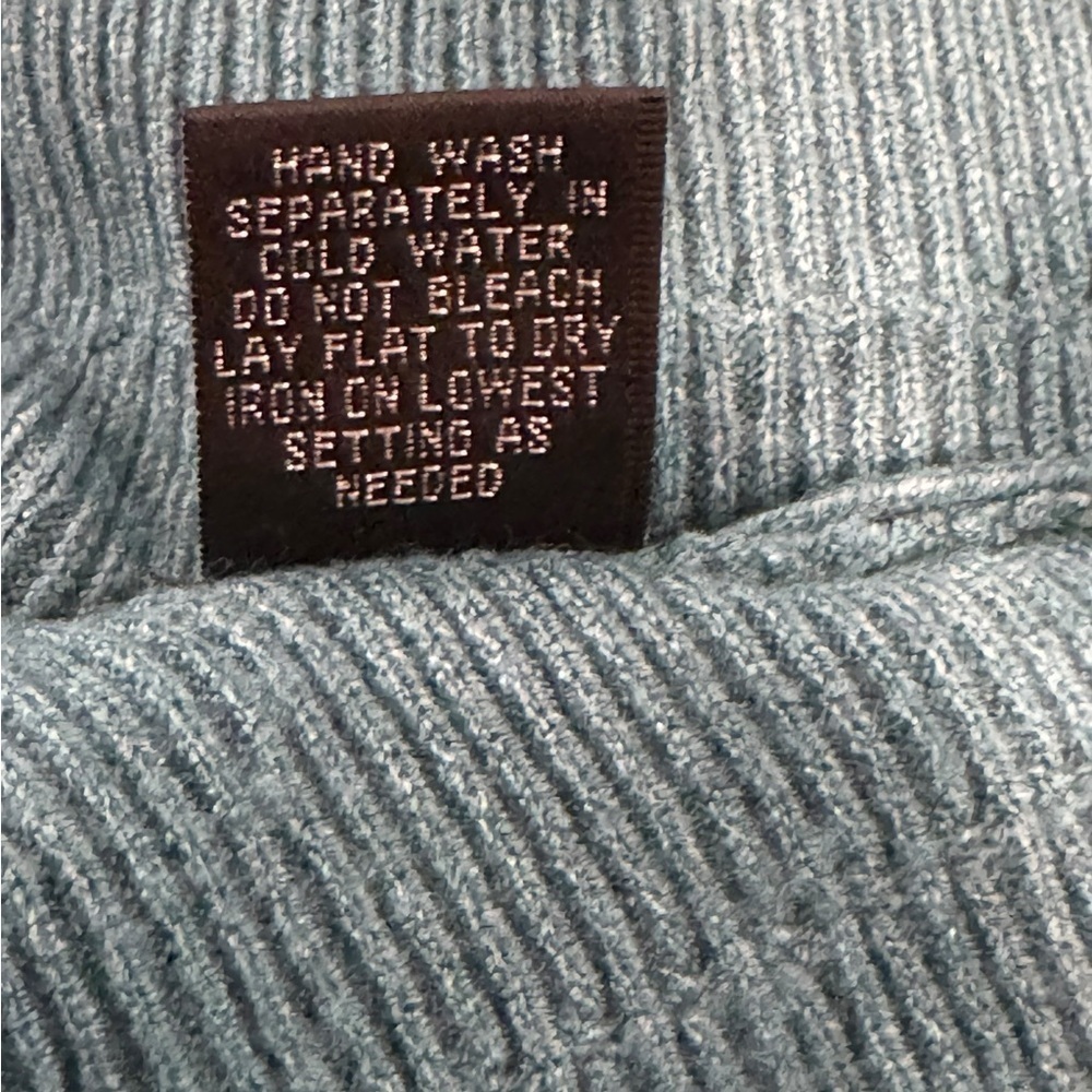 EUC Teal Knit Sweater batwing beauty soft and comfy oversized Med Anthropologie - Picture 7 of 7